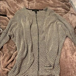 Forever 21 black and white sweater